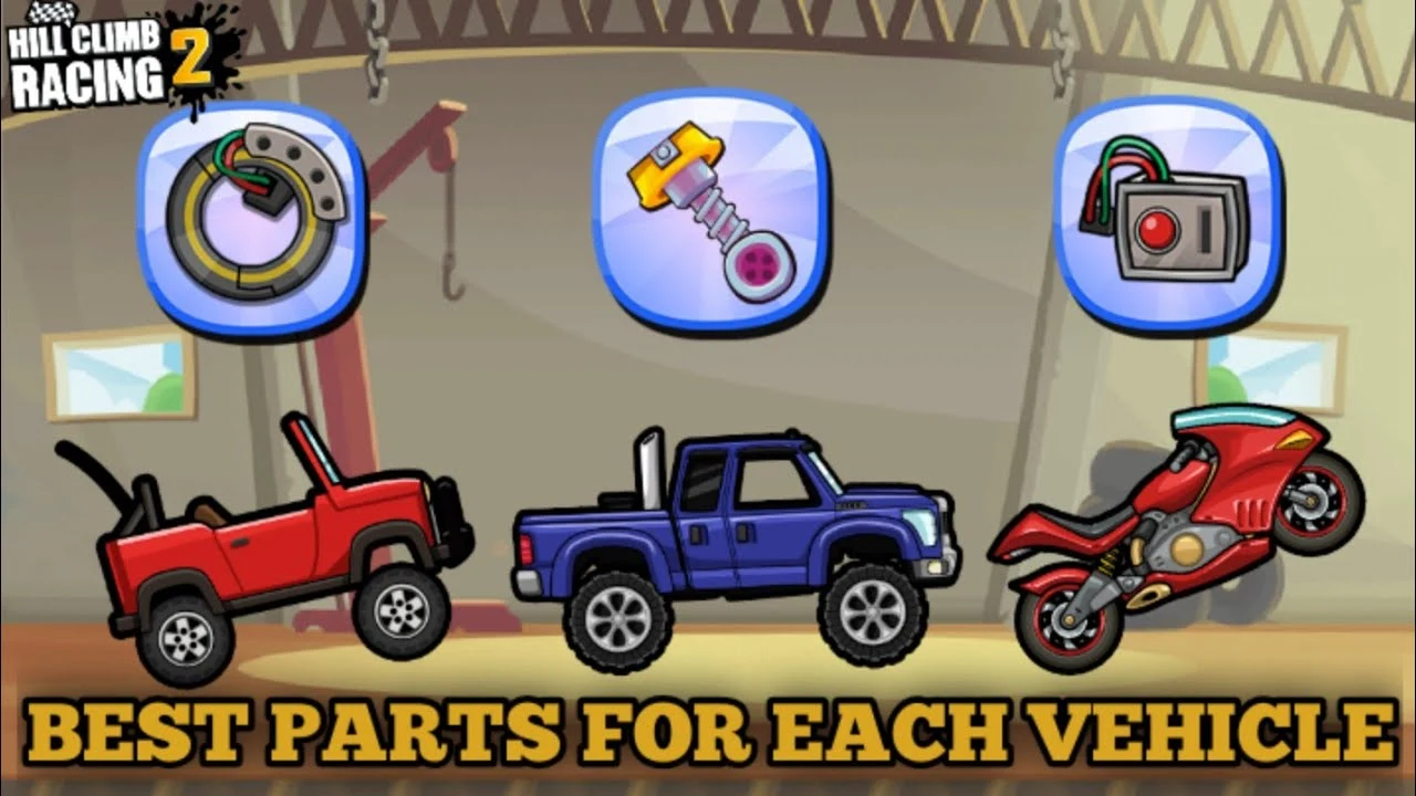 Top Tuning Setups for Each Vehicle in Hill Climb Racing 2