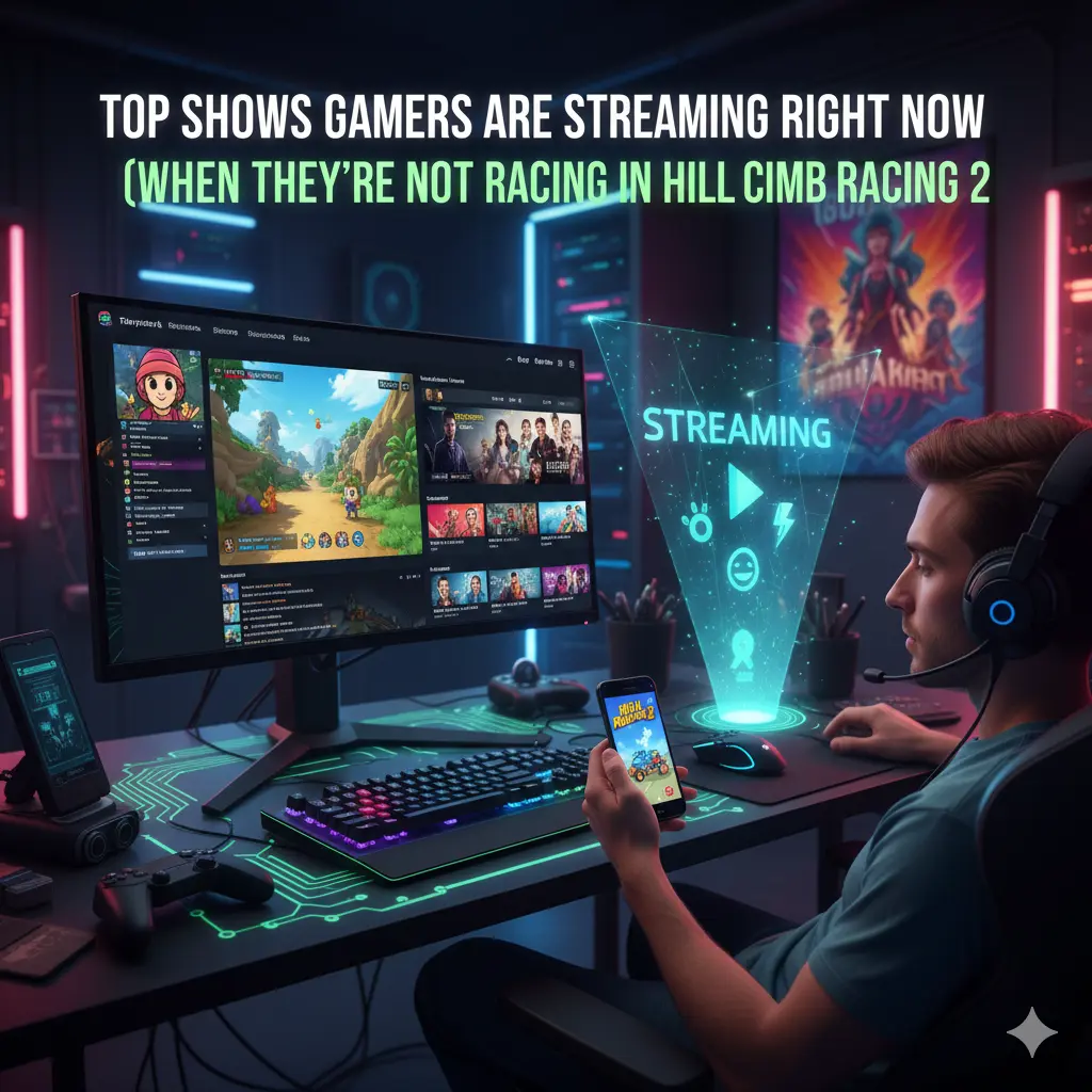 Top Shows Gamers Are Streaming Right Now (When They’re Not Racing in Hill Climb Racing 2) 1 Shows Grow a Garden