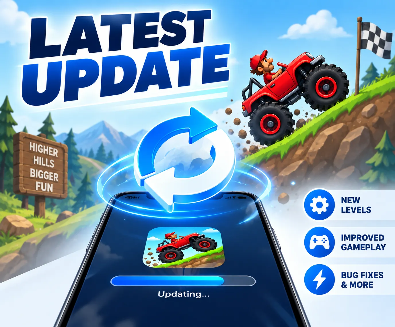 Hill Climb Racing 2 MOD APK Version History & Changelog (All Versions) 1 HCR 2 Version Updates